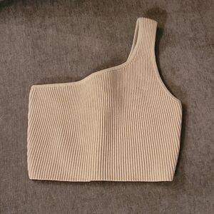 Babaton Soft Cream Textured Top